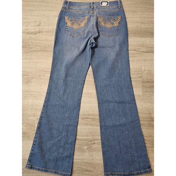 Bandolinoblu Womens Jeans Bootcut Blue Size 8 - Picture 5 of 7